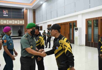Pelepasan kontingen Liga Santri Piala Kasad Kodam XII/TPR