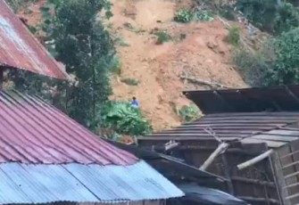 Longsor di Kabupaten Kotabaru provinsi Kalimantan Selatan