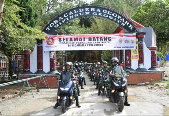 Touring Tanpa Batas dan Baksos Prajurit Petarung Korem 023/KS