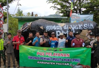Vaksinasi PMK di wilayah binaan 