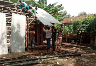 Renovasi rumah warga binaan 