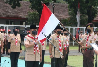 Pelantikan Majelis Pembimbing dan Pimpinan Saka Dirgantara Tingkat Daerah Jawa Timur  