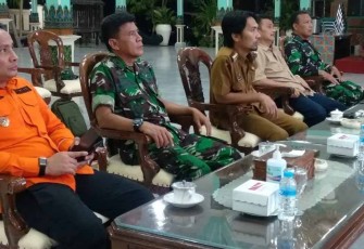 Kasdim Madiun Ikuti Rakor Penanganan PMK bersama Menko Marves