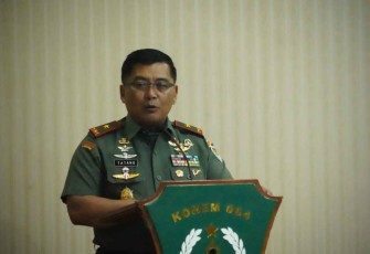 Danrem 064/MY Brigjen TNI Tatang Subarna