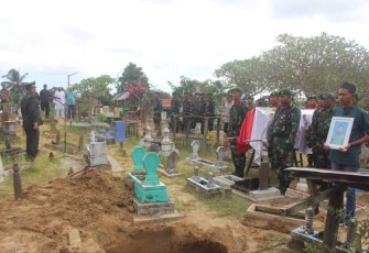 Pemakaman militer veteran RI