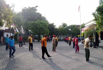 Olahraga bersama di wilayah 