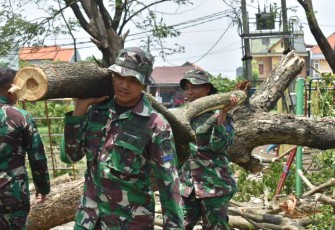 Sigap bantu warga terdampak angin puting beliung di Sidoarjo 