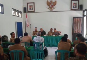 Rakor Pengisian Calon Perangkat Desa