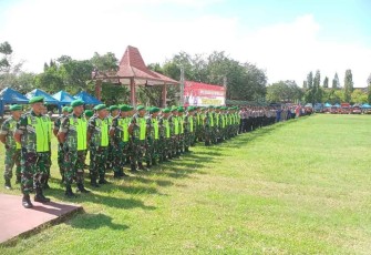  Apel Gelar Pasukan Penanggulangan Bencana Alam