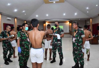 Sidang Parade Cata PK TNI AD Sub. Panda Kendari