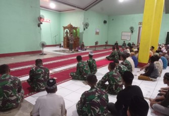 Pengajian malam Jum'at di perbatasan 