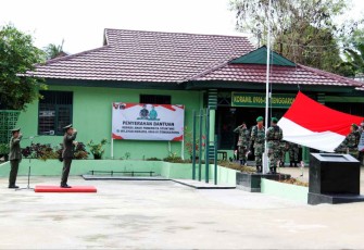 Upacara bendera hari Sumpah Pemuda Ke-94 di Kodim 0906/Kkr