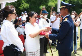 Pemakaman militer Marsda TNI (Purn) Ignatius Triandono