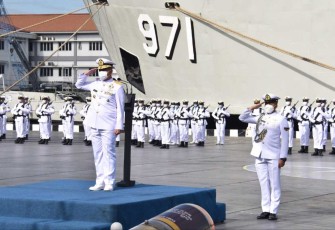Upacara bendera hari Sumpah Pemuda Ke-94 di Kolinlamil 