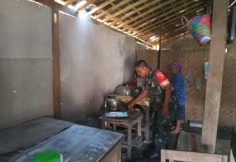 Program Babinsa Masuk Dapur Kodim 0805/Ngawi
