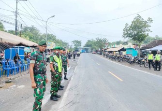 Penyekatan pengamanan Haul Ki Ngabehi Soerodiwirjo,