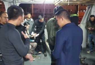 Aksi penyelamatan prajurit TNI AL