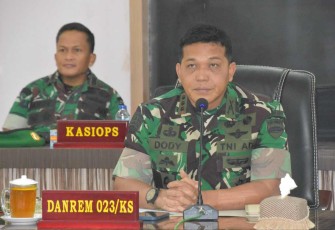 Danrem 023 KS Kolonel Inf Dodi Triwinarto