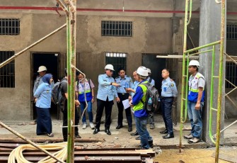 Progres pembangunan lapas Cilegon mencapai 80%