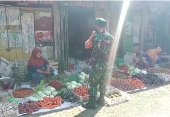 Sambangi pasar pantai harga sayur-mayur 