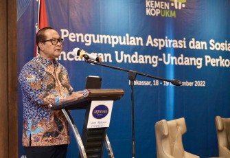 SeskemenkopUKM Arif Rahman