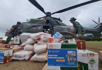Bantuan logistik TNI AU
