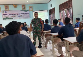 Sosialisasi bahaya narkoba pelajar di perbatasan 