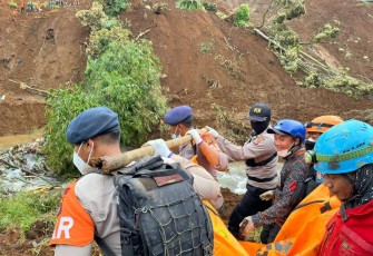 Evakuasi korban meninggal gempa Cianjur 