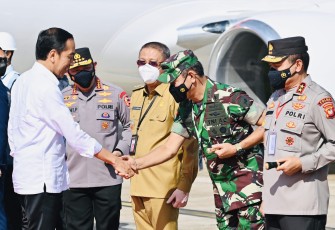 Kunjungan Presiden RI di Kalbar 