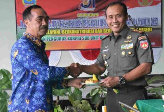 Syukuran HUT Korpri dilingkungan Korem 073/Mkt