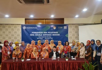 Pelatihan Koperasi DWP KemenKopUKM di Bogor
