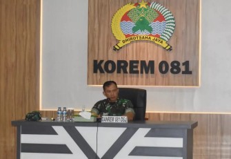 Danrem 081/DSJ Kolonel Inf Deni Rejeki 