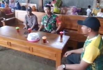 Komsos bersama warga binaan 