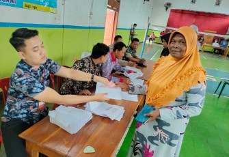 Pendampingan penyaluran BLT DD warga binaan