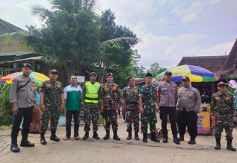 Pengamanan pengajian di wilayah binaan