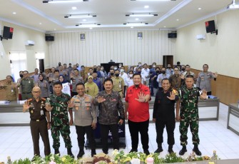 Rakor Pengamanan Nataru Forkopimda Kota Madiun 