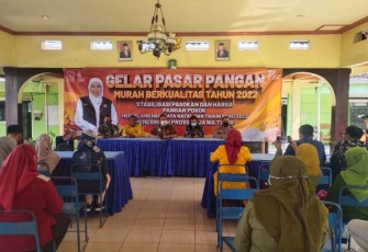 Pembukaan Pasar Pangan Murah Kabupaten Trenggalek 