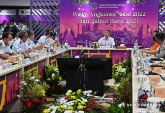 Posko Pemantauan dan Pengendalian Transportasi Kementerian Perhubungan 
