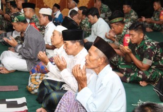 Doa bersama Kodim 0806/Trenggalek 