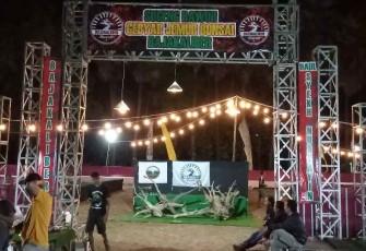 Komunitas Bajakaliber gelar gebyar jemur bonsai 