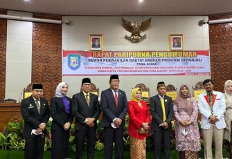 Foto Bersama usai pelantikan
