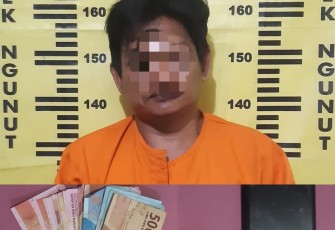 Pelaku pengedar Sabu, ES (41 thn) asal Kedungwaru Tulungagung