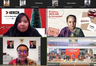 UMKM Bitung ikut Webinar bersama Kemerdekaan Republik Indonesia (Kerein)