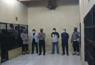 Penjagaan mako dan tahanan di polres Labuhanbatu. Senin (02/05/2022)