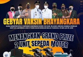 Gebyar vaksinasi Bhayangkara Jilid II bertabur hadiah.