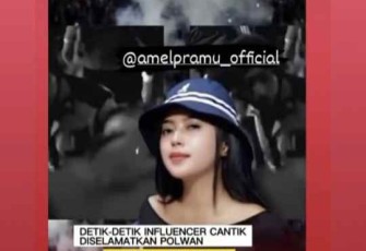 Influencer Amel Pramu Dianti