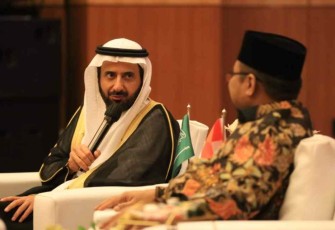 Pertemuan Menag Yaqut Cholil Qoumas dengan Menteri Haji dan Umrah Arab Saudi Tawfiq F Rabiah