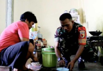 Program Babinsa Masuk Dapur Kodim Madiun