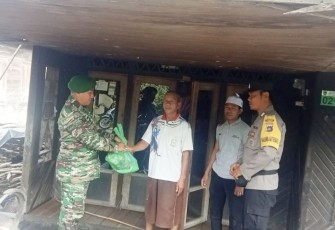 Bantuan sembako ringankan kesulitan warga terdampak banjir 
