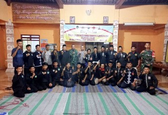 Cangkrukan Kamtibmas Perguruan Pencak Silat